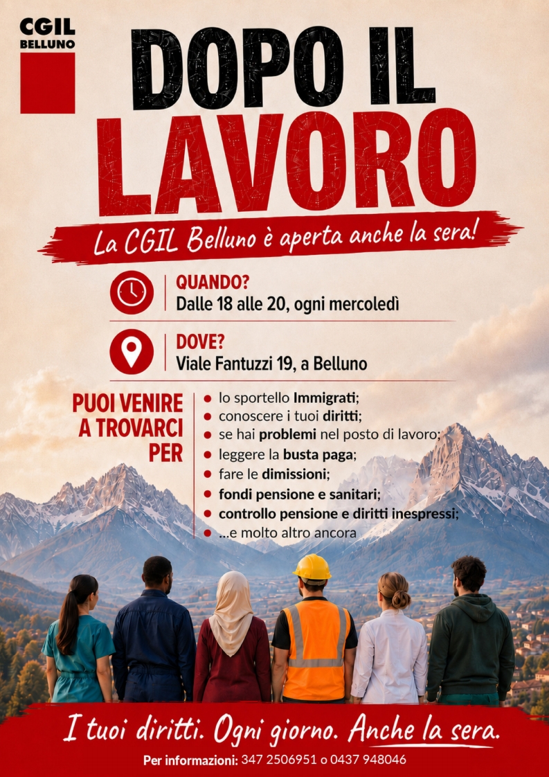 Volantino DOPO IL LAVORO 1